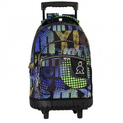 Zaino con Ruote Compatto Campro Print Perona 58789 | Perona Bags